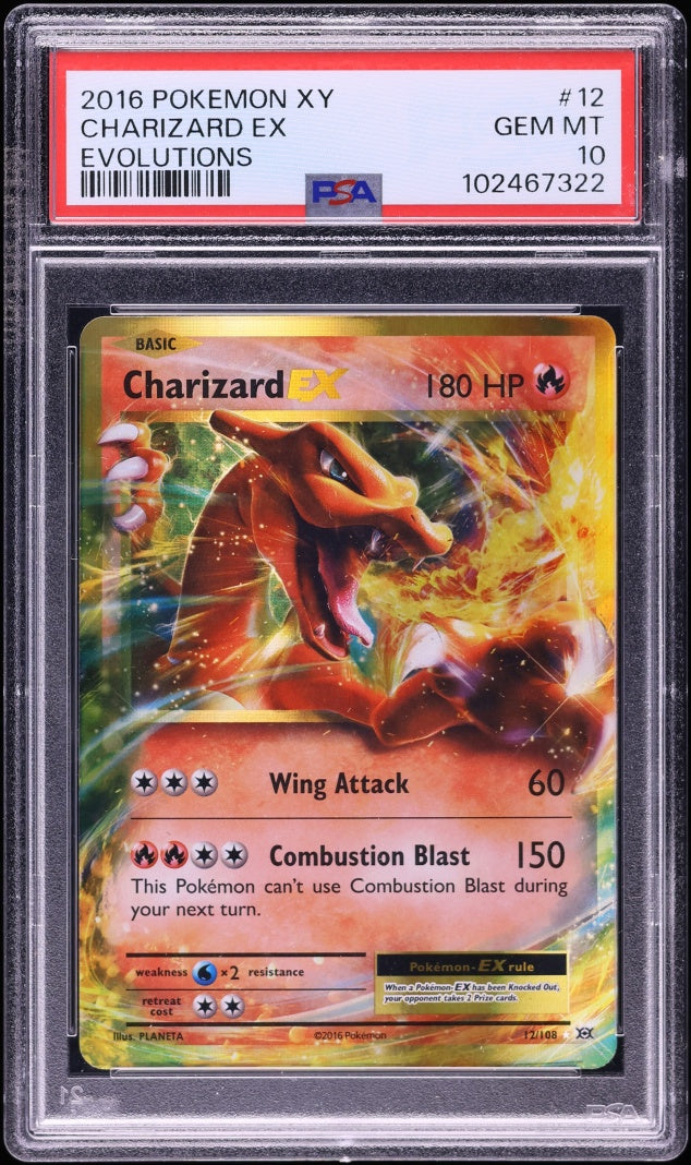 Charizard EX PSA 10